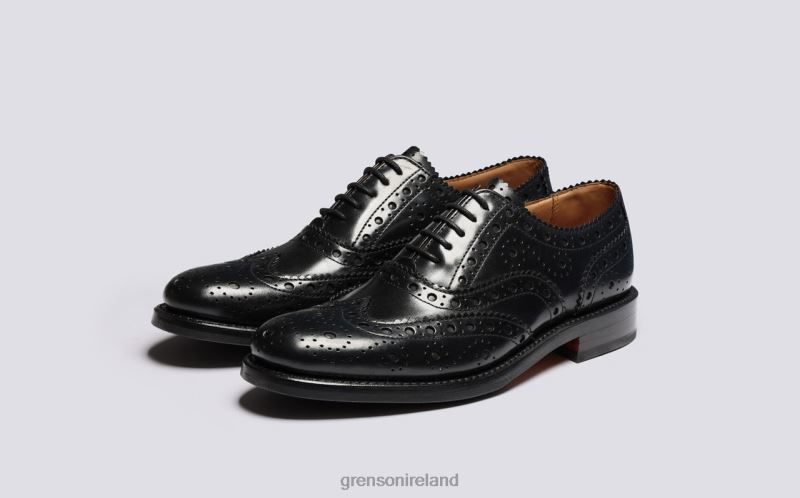 EVANGELINE Women Grenson TLJJ8321 Black Formal Shoes