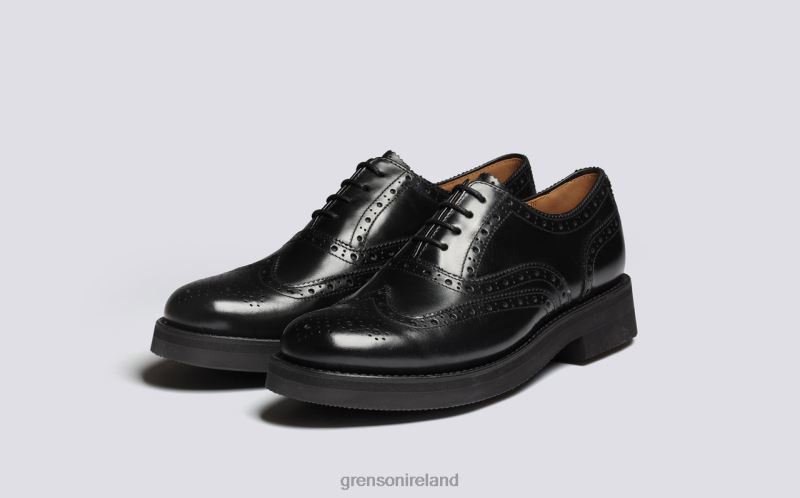 ROSE Women Grenson TLJJ8314 Black Formal Shoes