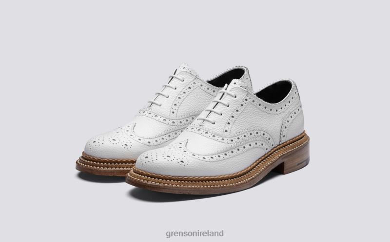 ROSE Women Grenson TLJJ8328 White Formal Shoes