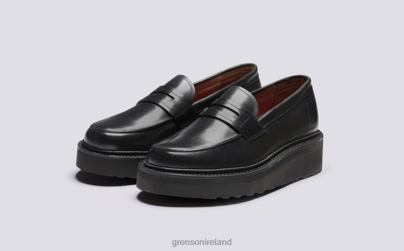 CELESTE Women Grenson TLJJ8241 Black Loafers