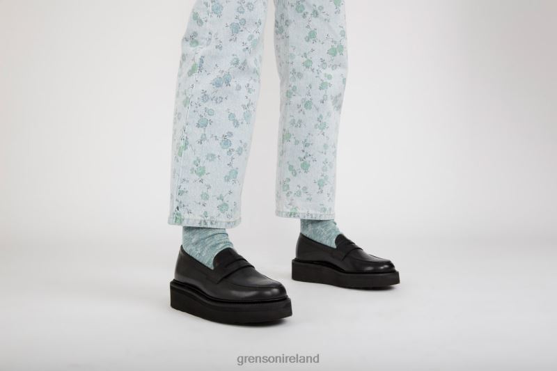 CELESTE Women Grenson TLJJ8241 Black Loafers