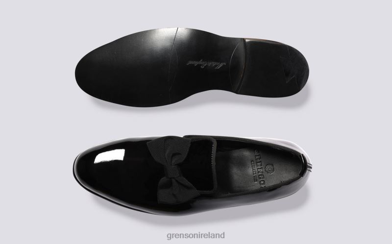 DRESS SLIPPER Women Grenson TLJJ8240 Black Loafers
