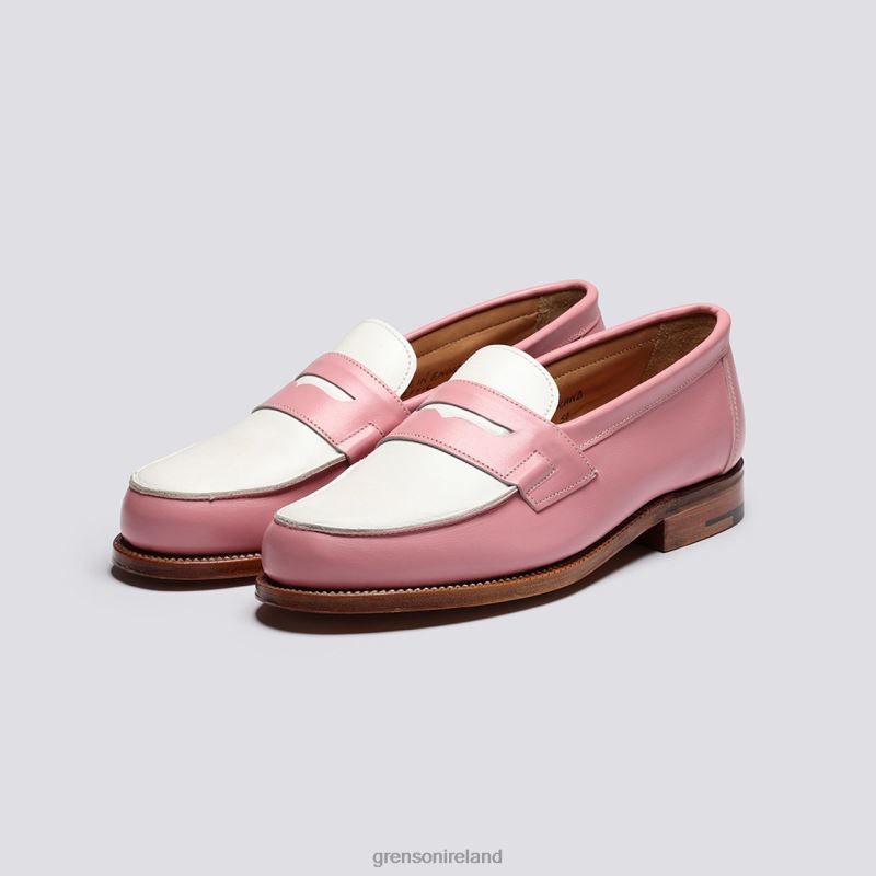 EPSOM Women Grenson TLJJ8235 Pink/White Loafers