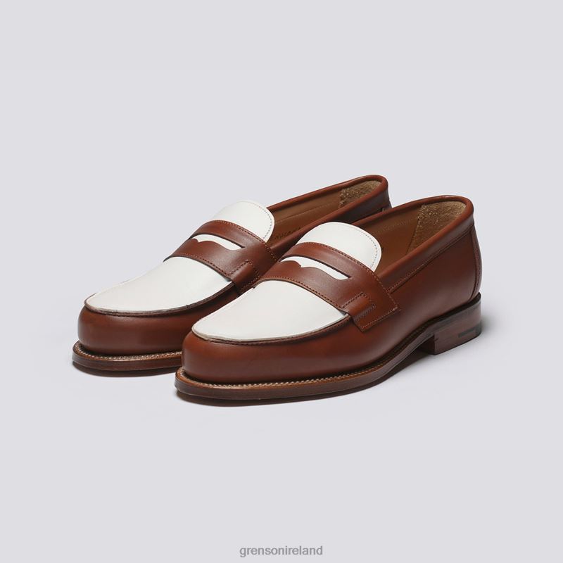 EPSOM Women Grenson TLJJ8237 Cognac Loafers