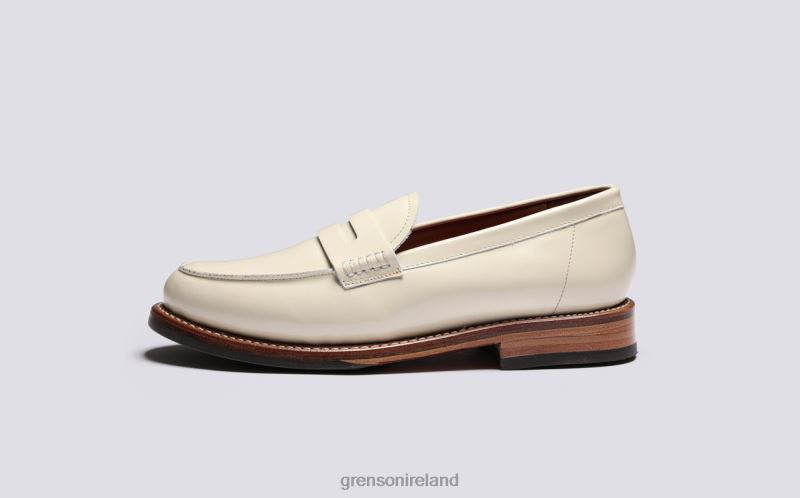 LYNN Women Grenson TLJJ8256 Cream Loafers
