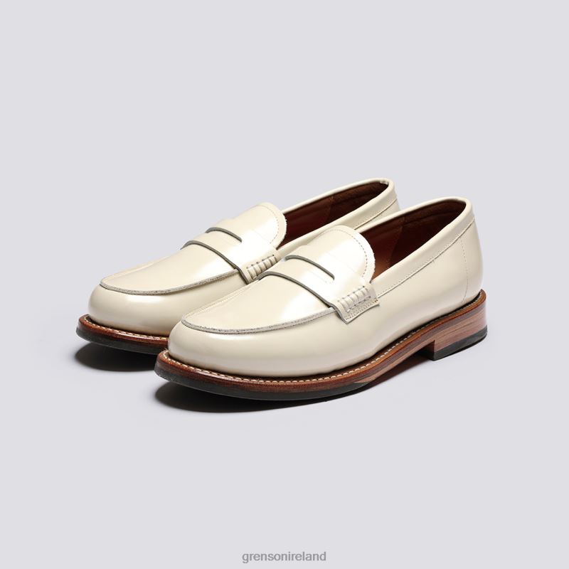LYNN Women Grenson TLJJ8256 Cream Loafers