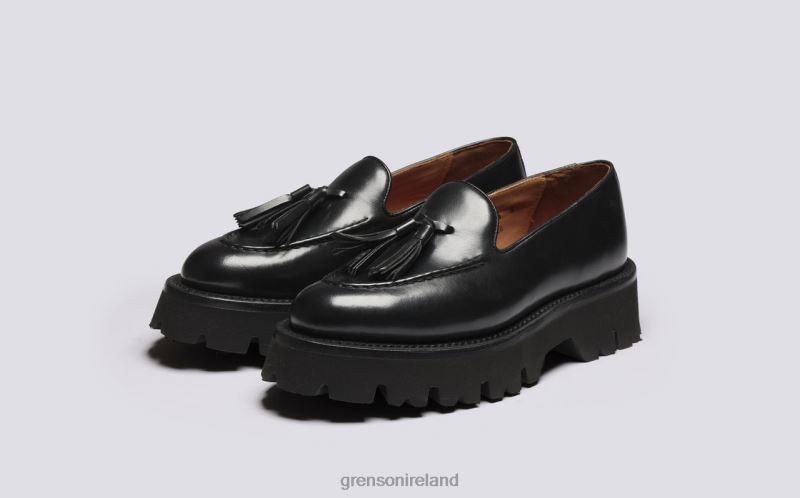 MIRANDA Women Grenson TLJJ8254 Black Loafers
