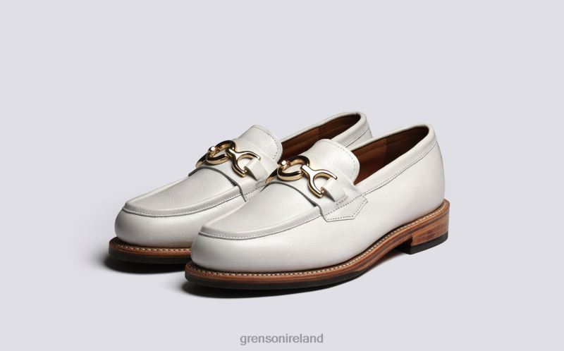 NINA Women Grenson TLJJ8250 White Loafers