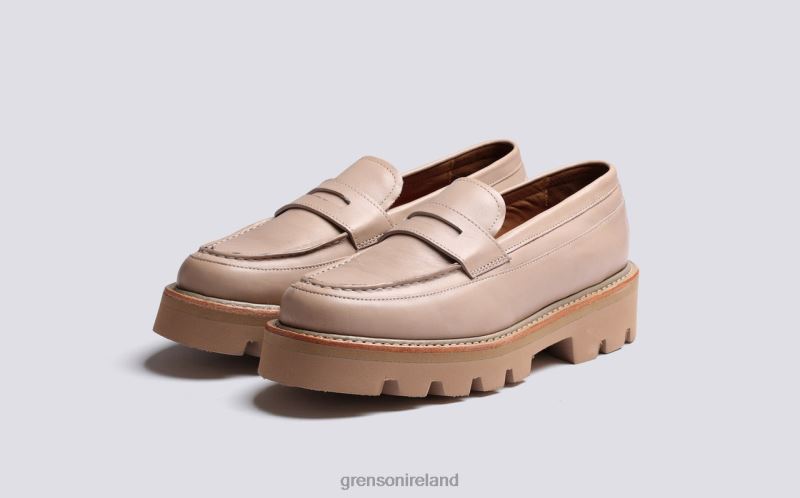PHILOMENA Women Grenson TLJJ8258 Stone Loafers