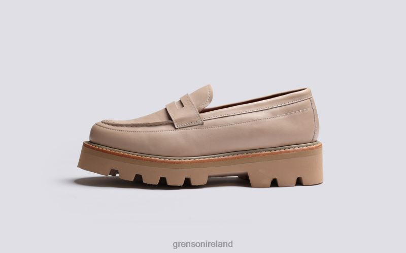 PHILOMENA Women Grenson TLJJ8258 Stone Loafers