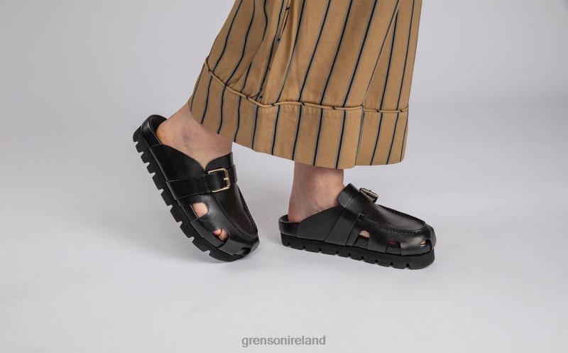 DOTTY Women Grenson TLJJ8372 Black Sandals