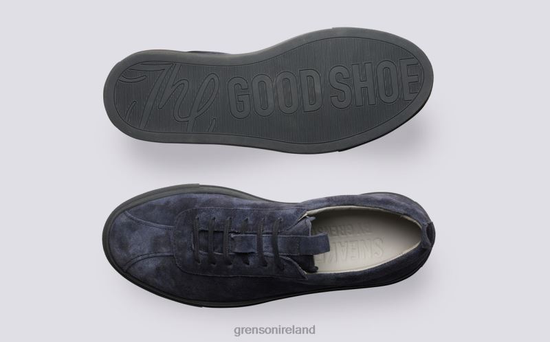 SNEAKER 1 Women Grenson TLJJ8340 Navy Sneakers