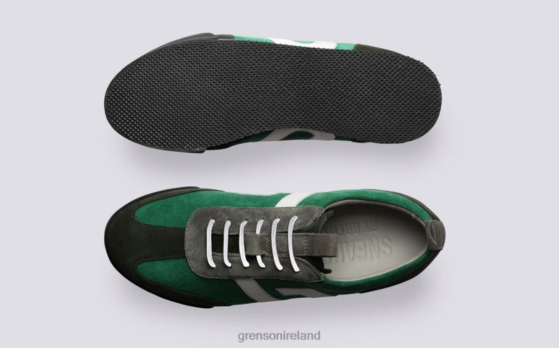SNEAKER 51 Women Grenson TLJJ8346 Green Multi Sneakers