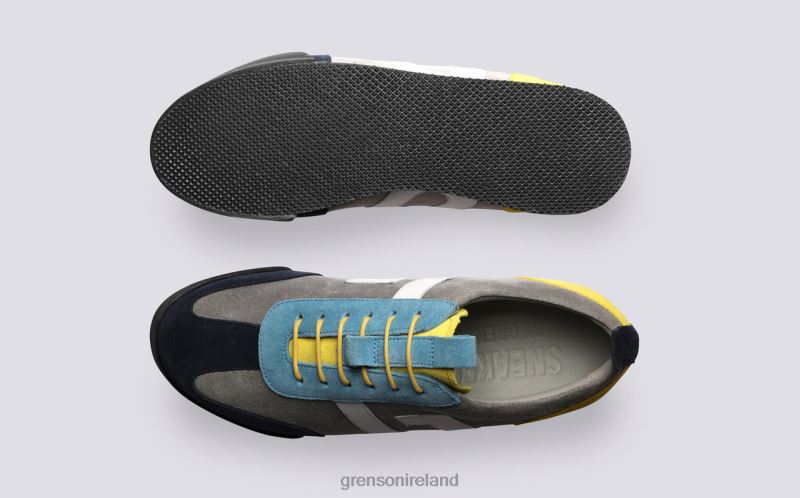 SNEAKER 51 Women Grenson TLJJ8348 Grey Multi Sneakers