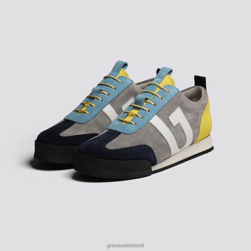 SNEAKER 51 Women Grenson TLJJ8348 Grey Multi Sneakers