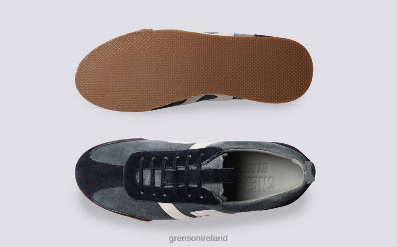 SNEAKER 51 Women Grenson TLJJ8349 Blue Sneakers