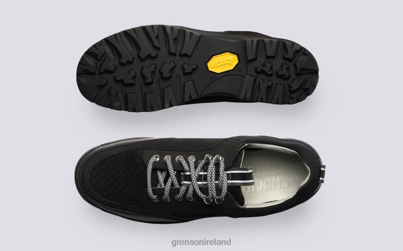 SNEAKER 54 Women Grenson TLJJ8350 Black Sneakers