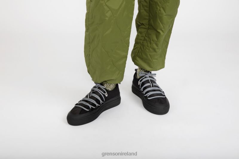 SNEAKER 68 Women Grenson TLJJ8355 Black Sneakers