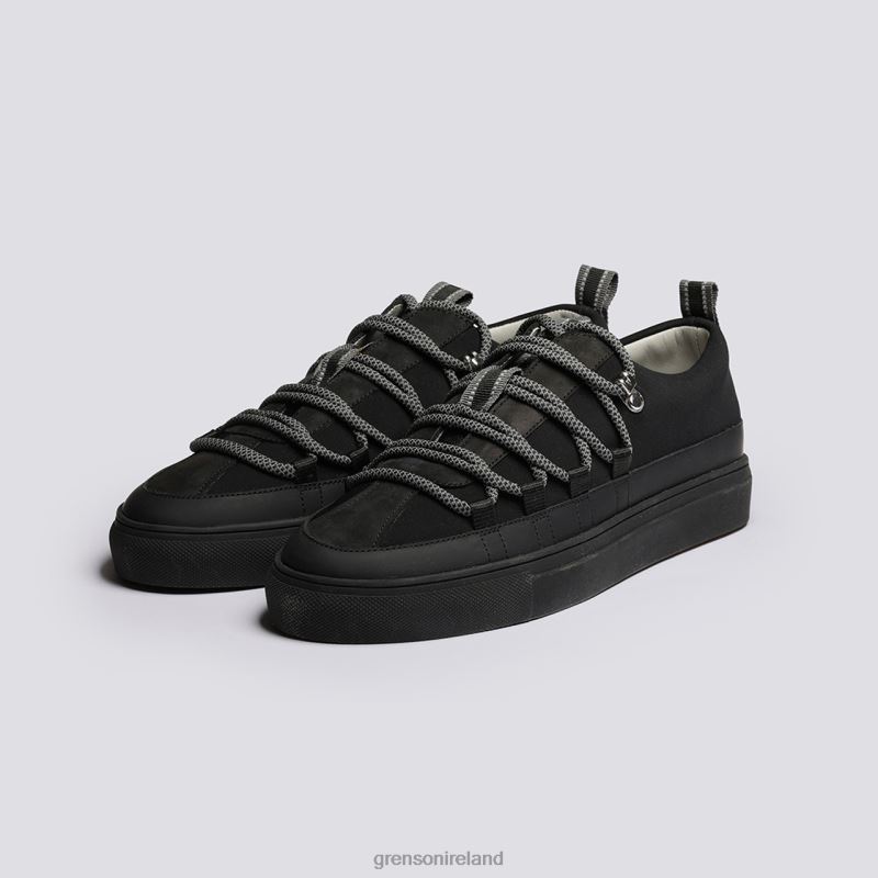 SNEAKER 68 Women Grenson TLJJ8355 Black Sneakers