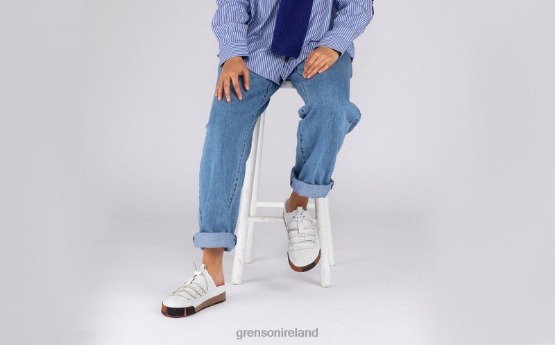 SNEAKER 75 Women Grenson TLJJ8356 White Sneakers