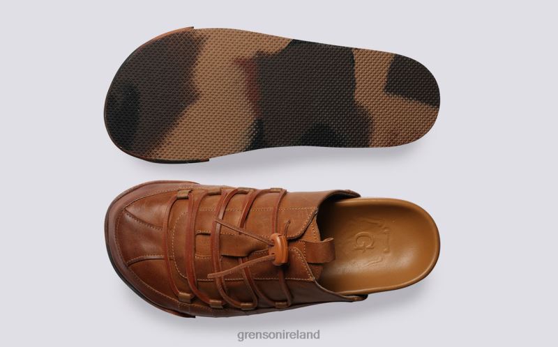 SNEAKER 75 Women Grenson TLJJ8357 Ginger Burnished Sneakers